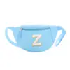 Riñonera Unisex Infantil de Moda con Estampado de Letras y Diseño Único, Bolso Cruzado de un Solo Hombro para Niños, Bolso de Pecho Infantil para Comercio Transfronterizo, Moderno