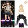 Ropa de Hip-Hop para Niñas Ropa de Jazz para Niñas Trajes de Hip-Hop para Niñas Grupo de Chicas Geniales y Atractivas Disfraces para Escenario Pasarela Actuación de Baile