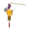 2026 Nuevo Festival de Medio Otoño Linterna Estilo Antiguo Linterna de Conejo de Bambú Kit de Materiales Hechos a Mano DIY Linterna Portátil Iluminada para Niños