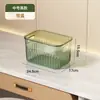 Caja de Almacenamiento de Gran Capacidad Contenedor para Snacks Organizador de Escritorio para el Hogar de Lujo Ligero de Acrílico Caja Transparente Cesta de Almacenamiento para Desorden