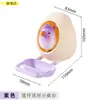 Juguete de cáscara de huevo de loro para agapornis y cacatúas, Juguete de cáscara de huevo comestible para pájaros, Tazón de snacks para entretenimiento y juego interactivo