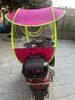 Toldo para Vehículo Eléctrico, Toldo de Cúpula para el Sol, Toldo Publicitario, Cubierta Impermeable y a Prueba de Viento, Toldo Paraguas para Motocicleta, Paraguas de Sol