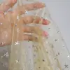 Estrella de Mar gota tela plástica bronceado organza tela Lolita tela de falda de cancan de princesa hecho a mano diy