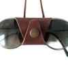Cordón de Cuero Sencillo Personalizado para Gafas, Correa Portátil para Guardar Gafas de Miopía, Soporte Antiperdida para Gafas de Sol de Coche