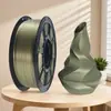 Filamento para Impresión 3D Pla+ Seda Dorado Multicolor 1.75mm Fábrica de Origen Exportación Impresora Fdm Ams Universal