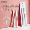 Lmltop Paquete de Dos Plegables para Principiantes Depilador de Cejas con Red Protectora Cuchillas Afiladas para Cejas Sy1056