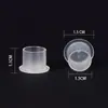 Vaso de color para tatuajes, recipiente de plástico desechable para tatuajes, vaso de color, estante para colorear, suministros de herramientas cosméticas de belleza