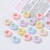 Mini pastel de cereza, comida para jugar, dibujos animados, hecho a mano, bricolaje, horquilla para uñas, crema, pegamento, accesorios de joyería, accesorios de resina
