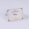 Comercio Exterior Estilo Aliexpress Estampado en Caliente Regalo de Cumpleaños Tarjeta de Felicitación Plegable Tarjeta Pequeña y Fresca Regalo Florería Pastel