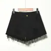 AliExpress Novos Shorts Jeans Femininos Europeus e Americanos Soltos de Perna Larga Hot Pants Cor Clara Finos Shorts para Meninas Atacado
