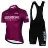 Conjunto de Maillot de Ciclismo para el Giro D'Italia, Ropa Deportiva al Aire Libre de Competición Conjunto de Manga Corta