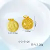 Acessórios DIY Cor Dourada da Areia Conservadora de Cor Antiga de Longa Duração Pulseira Colar do Zodíaco Doze Sinais Acessórios Pendentes Joias Atacado