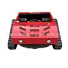 Cortacésped Remoto de Orugas Totalmente Automático para Desbroce de Huertos y Jardines, Trituración de Hierba y Devolución al Campo, Desbrozadora Autopropulsada de Cuatro Ruedas de Alta Potencia