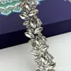Corrente Código Strass Marquise Corrente Chapéu Bolsa Corrente Vestido Adesivo Hot Melt Garra Broca Acessórios de Joias DIY
