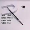 Cangzhou Pincel de Maquiagem Série Flan de Seda Pincel para Sobrancelha Pincel para Sombra nos Olhos Pincel para Lábios 12 Cabelo de Pônei Pincel para Sombra no Nariz Pincel de Esfumar