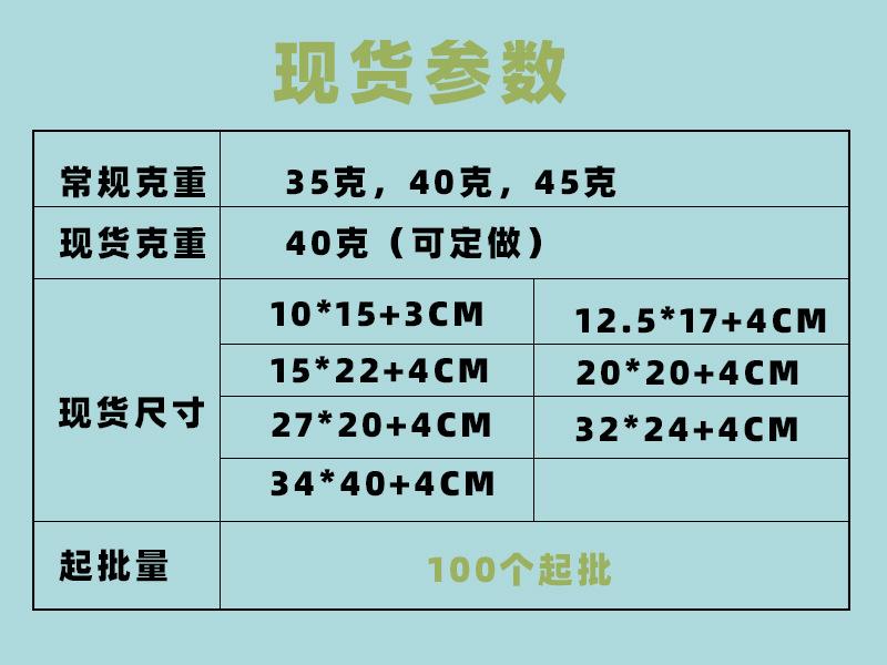 现货规格参数