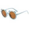 Nuevas gafas de sol infantiles estilo coreano ins moda marco redondo retro gafas de sol para niños bebé moda fábrica en stock venta al por mayor