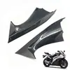 Adequado para Yamaha Yamaha Yzf-R6 2008-2016 Tampa do Duto de Ar com Padrão de Fibra de Carbono Esquerda e Direita