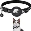 Nuevo Estuche Rastreador Apple Airtag Collar de Posicionamiento Anti-Pérdida para Mascotas Gato Collar Reflectante con Cascabel