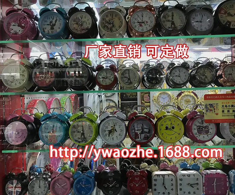 打铃闹钟货架展示2