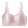 Sutiã Lift-Up Sem Costura Plus Size com Bojos de Orelha de Coelho, Antiderrapante, Suporte Macio, Sutiã Ajustável Sem Fio para Mulheres