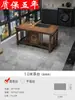 Novo conjunto de mesa de chá e cadeiras estilo chinês, tudo em madeira maciça, para escritório, casa, varanda, apartamento pequeno, mesa integrada para preparo de chá
