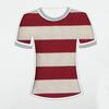 Processamento Personalizado de Tecido Respirável para Camisa Polo Listrada Tingida no Fio 100% Algodão, Tecido Pique Mesh de Fio Duplo, Tecido Pique 100% Algodão