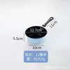 Mini Sartén Antiadherente de Colores para Tortitas y Filetes Pequeños, Adecuada para Uso Doméstico en Estufas de Inducción y Gas, Sartén Pequeña Rosa