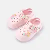 Sandalias Happy Mary para Niños Pequeños y Medianos, Zuecos Antideslizantes de Dibujos Animados para Interiores, Chanclas Suaves para Playa y Exteriores