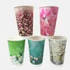 Tazas de Muestra Personalizadas de Fábrica para Té de Leche, Tazas para Bebidas Calientes de Café, Vasos de Empaque para Llevar de Tiendas de Té de Leche, Vasos de Papel Desechables para el Hogar