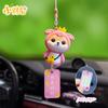 Baimao Autêntico Ano Novo Zodíaco Shiba Inu Carro Pingente de Carro Carro Suprimentos de Decoração Criativa Espelho Retrovisor