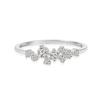 Anillo Cielo de Plata Esterlina 925 Anillo Estrella Sentido Avanzado Diseño Nicho Joyería Estación Independiente Anillo de plata transfronterizo