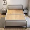 Sofá cama plegable, cama de madera maciza, cama individual para siesta, cama de doble uso para apartamentos pequeños y casas de alquiler, cama doble plegable