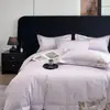 Novo Produto 2026 Série Bordada de Algodão de Fibra Longa 100S Conjunto de Quatro Peças--Tingimento em Tinta