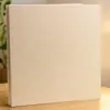 Bestseller transfronteiriço tecido de linho 16 polegadas álbum de fotos adesivo DIY plano cor sólida sem janela casamento viagem álbum de fotos laminado