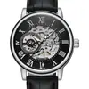 Ver Leo Lai transfronterizo hueco a través del fondo mecánico relojes de comercio exterior relojes mecánicos no automáticos mecánicos para hombre venta al por mayor