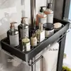 Bandeja de Estante para Ducha con Clip para Baño, Soporte de Barra de Ducha para Sala de Ducha, Estante Amplio de Almacenamiento para Gel de Ducha de Baño