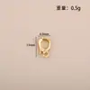 Accesorios de Perlas de Cobre Chapado en Oro de 18K Broche Final para Joyería DIY Accesorios para Collares y Pulseras Broche Universal Broche de Alta Retención de Color Lujo Ligero
