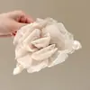 Vacaciones en la playa clip floral de plátano para el pelo pinza de garra floral de dopamina para recogidos en la parte posterior de la cabeza accesorio para el cabello adorno para el pelo