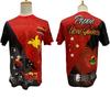 Camiseta de Elección Competitiva de Verano 2024 de Poliéster Completo de Secado Rápido, Camiseta Publicitaria Personalizable, Ropa de Trabajo, Camiseta Totalmente Estampada