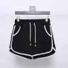 Shorts Esportivo Feminino Verão 2026 Novo Estilo Solto Casual Tamanho Grande Estudante Corrida Cintura Elástica Perna Larga Hot Pants para Uso ao Ar Livre