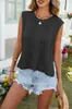 Bestseller de Amazon Sitio Independiente Primavera/Verano 2026 Chal sin Mangas de Color Sólido Suéter de Punto para Mujer Estilo Europeo y Americano Ropa para Mujer Transfronteriza