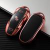 Adecuado para Tesla Tesla MODELO 3/S/X serie tpu funda para llave de coche funda para llave de goma blanda
