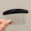 Pinza y peine de moda para mujer, una herramienta mágica para arreglar el cabello suelto, antideslizante, previene la caída del cabello, peine para flequillo, pasador, accesorio para el cabello