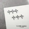 Accesorios para Uñas Serie Cruz de Zirconia Transfronteriza Luz de Lujo Retro Flash de Gama Alta Versátiles