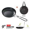 Sartén Plegable para Bistec, Sartén Antiadherente para Acampar, Parrilla Portátil para Barbacoa, Sartén de Hierro para Exteriores