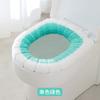 Cojín de Asiento de Inodoro de Invierno Hogar Felpa Engrosado Junta de Inodoro Universal para Cuatro Estaciones Cubierta de Inodoro para Baño Cojín de Inodoro