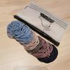Accesorios de Ropa 0.25mm Cuerda para el Cabello sin Costuras Colorida Goma para el Cabello Alta Elasticidad Accesorios para Elevadores Accesorios para el Cabello