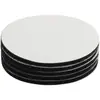 Fijación adhesiva de doble cara de 5 piezas Velcro antideslizante para sábanas de sofá cama alfombra mantel fijador circular