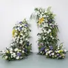 Paquete de Arco de Flores Artificiales Transfronterizo y Arreglo de Flores de Piso para Decoración de Fondo de Escenario de Boda y Combinación de Arreglo de Flores para Arco de Bienvenida